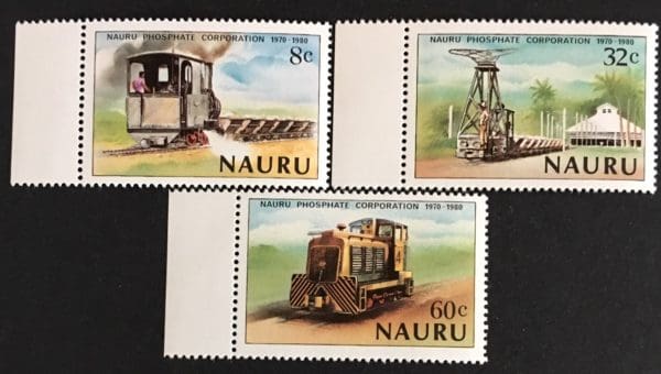 Nauru Scott # 214-216 Mint Never Hinged