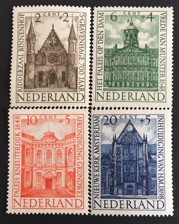 Netherlands Scott # B185-B188 Mint Never  Hinged