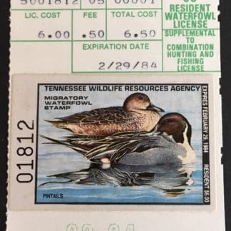Scott  Tennessee # 7 Duck Stamp Mint Never Hinged