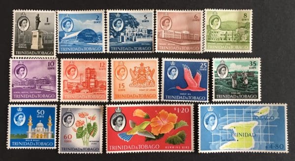 Trinidad and Tobago Scott # 89-102 Mint Never Hinged