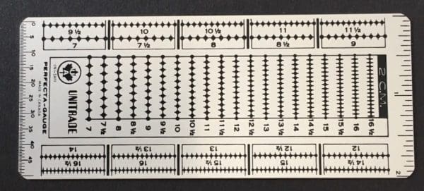 Metal Perforation Gauge