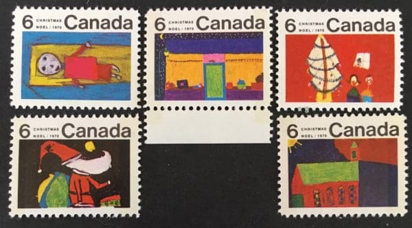 Canadian Scott # 524-528 Mint Never Hinged