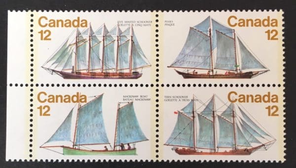 Canadian Scott # 744-747 Mint Never Hinged