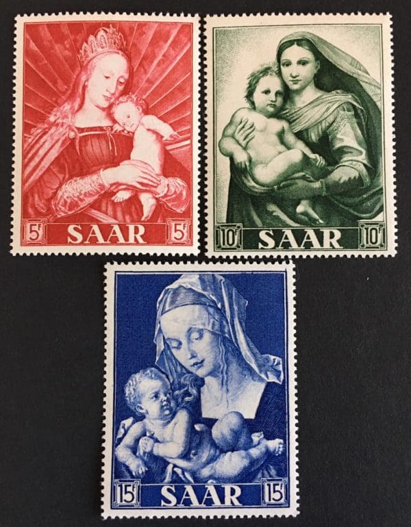 Saar Scott # 250-52 Mint Never Hinged