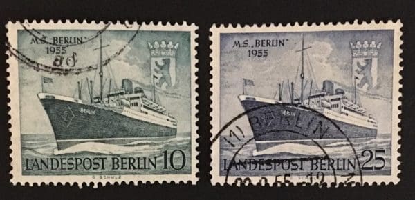 Germany Berlin Scott # 9N113-14 Used