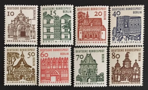 Germany Berlin Scott # 9N215-22 Mint Never Hinged