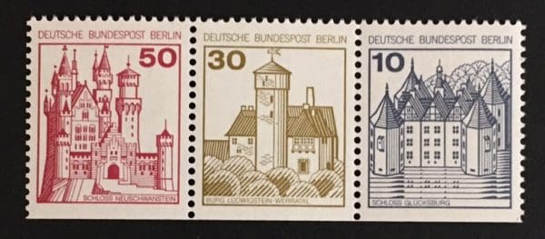 Germany Berlin 9N391//394//396 Mint Never Hinged