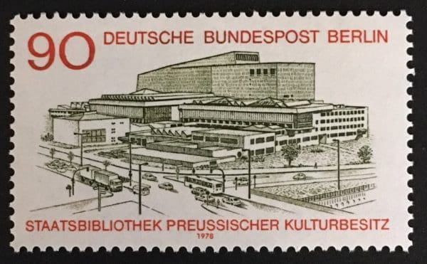 Germany Berlin 9N421 Mint Never Hinged