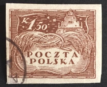 Poland Scott # 117 Used