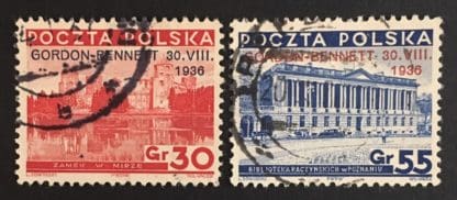 Poland Scott # 306-07 Used