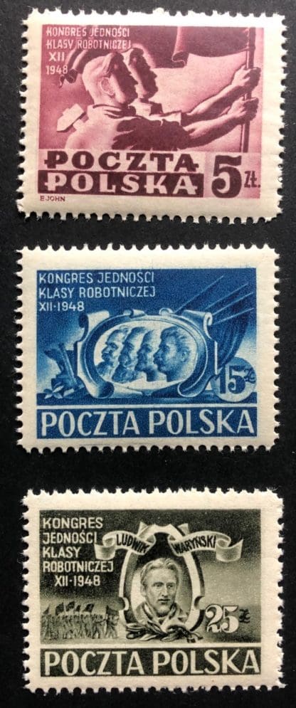 Poland Scott # 445-450 Mint Never Hinged