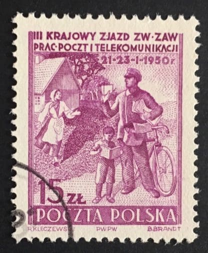 Poland Scott # 467 Used