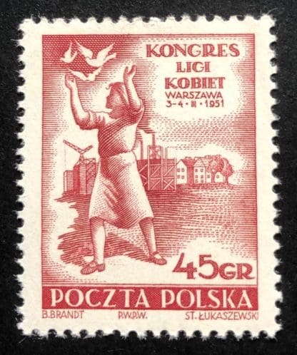 Poland Scott # 498 Mint Never Hinged