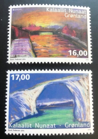 Greenland Scott # 779-780 MNH