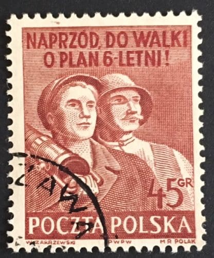 Poland Scott # 539a Used