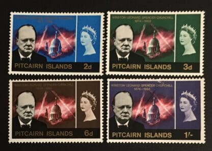 Pitcairn Islands Scott # 56-59 Mint Never Hinged