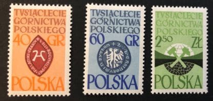 Poland Scott # 1021-1023 Mint Never Hinged