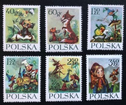 Poland Scott # 1105-1110 Mint Never Hinged