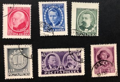 Poland Scott # 511-516 Used