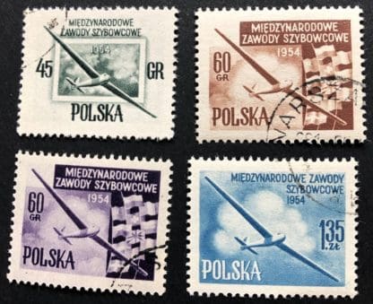 Poland Scott # 624-627 Used