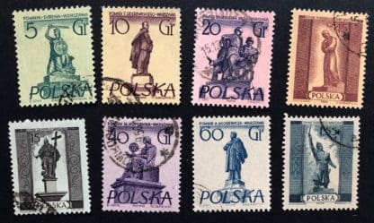 Poland Scott # 668-675 Used