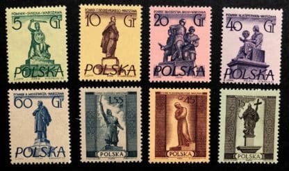 Poland Scott # 668-675 Mint Hinged