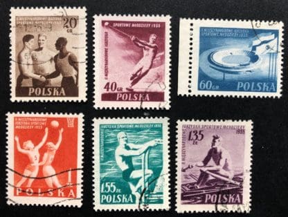 Poland Scott # 699-704 Used