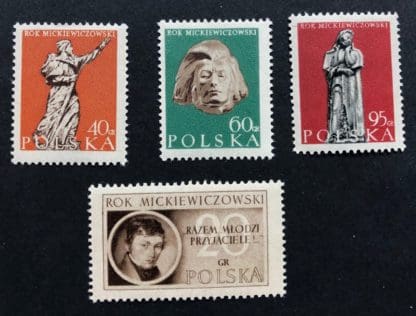 Poland Scott # 711-714 Mint Hinged