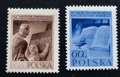 Poland Scott # 715-716 Mint Never Hinged