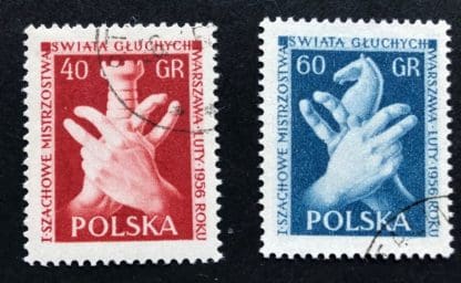 Poland Scott # 717-718 Used