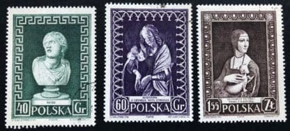 Poland Scott # 746-748 Used