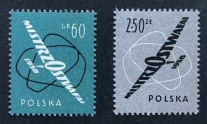 Poland Scott # 816-817 Mint Never Hinged