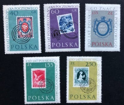 Poland Scott # 909-913 Used