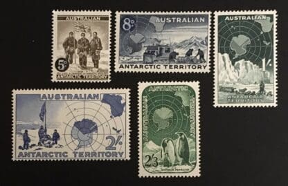 A.A.T.  Scott # L1-L5 Mint Never Hinged