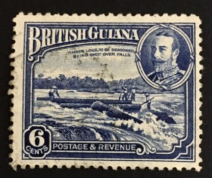 British Guiana Scott # 214 Used