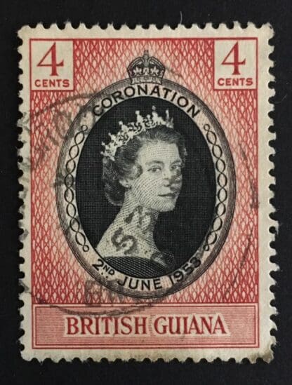 British Guiana Scott # 252 Used