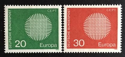 Germany Scott 1018-1019 Mint Never Hinged (Europa)