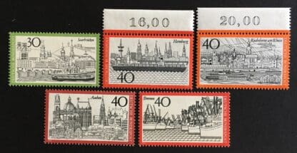 Germany Scott 1106-1110 Mint Never Hinged