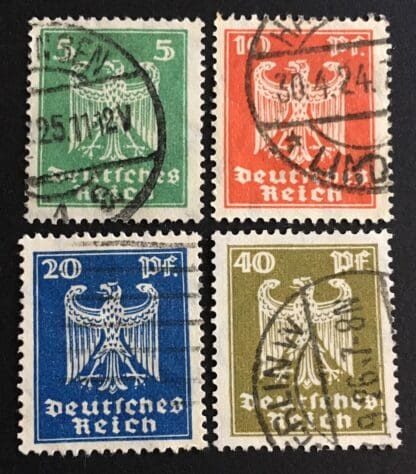 Germany Scott 321-323/325 Used