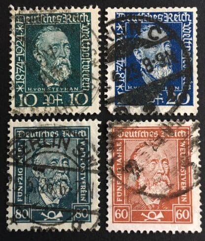 Germany Scott 340-343 Used