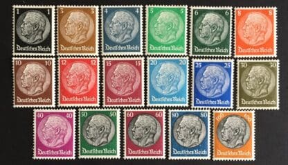 Germany Scott # 415-431 Mint Never Hinged