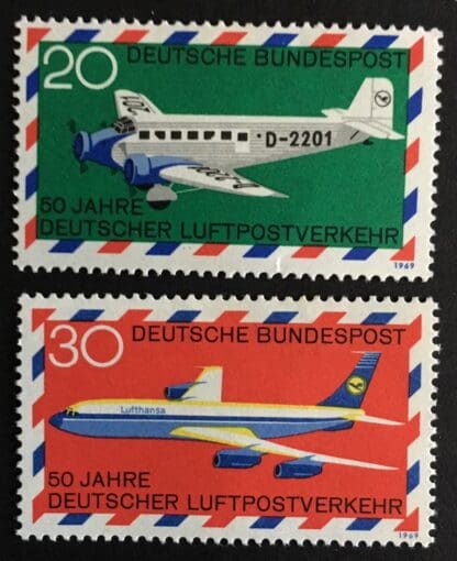 Germany Scott 993-994 Mint Never Hinged