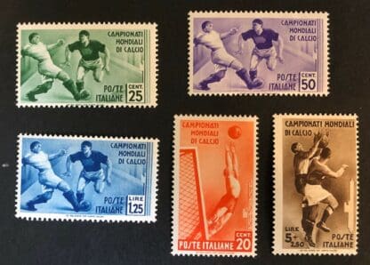 Italy Scott # 324-328 Mint Never Hinged