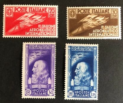 Italy Scott # 345-348 Mint Never Hinged