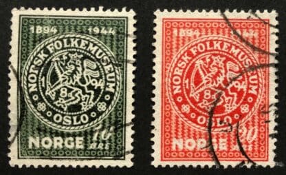 Norway Scott # 272-273 Used