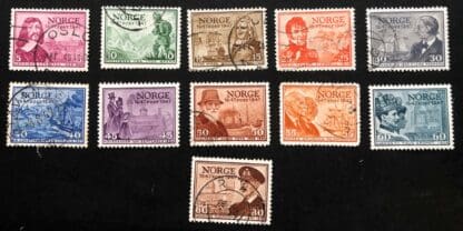 Norway Scott # 279-289 Mint & Used