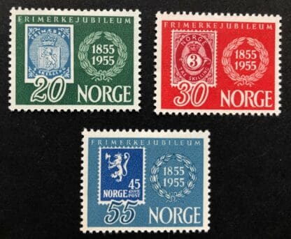 Norway Scott # 337-339 Mint Hinged