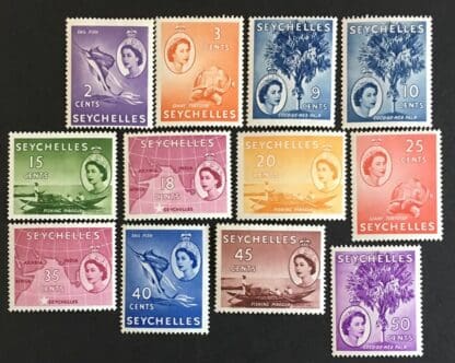 Seychelles Scott # 173-184 Mint Never Hinged