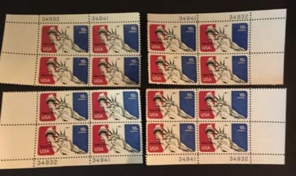 Scott # C88 Mint Never Hinged Plate Block