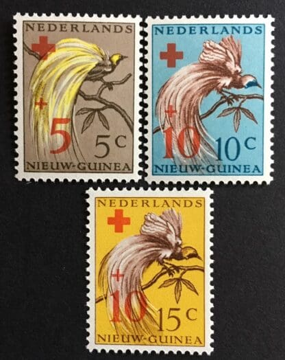 Netherlands New Guinea Scott B4-B6 Mint Hinged